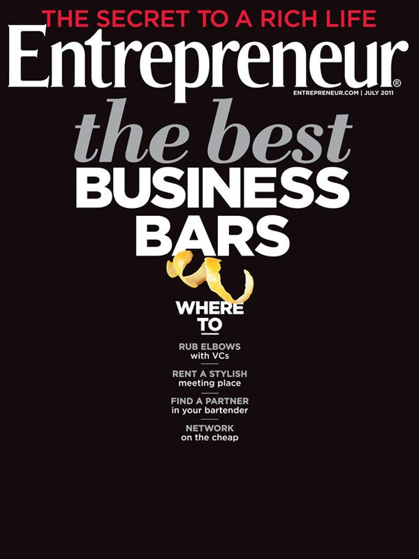 Your Money column for Entrepreneur magazine